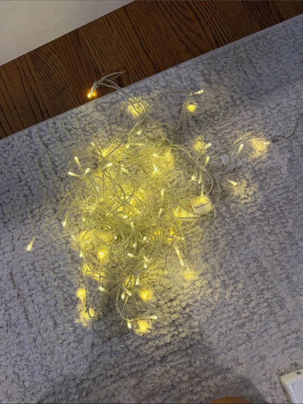 Warm White Holiday String Lights - Unbranded